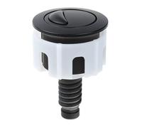 2 piezas de interruptor pulsador redondo ahorro agua ABS, accesorios for inodoro baño, tapa doble descarga repuesto Para Tanque De Agua De Inodoros