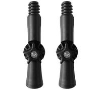 2 piezas de junta universal, poste de extensión de rodillo de pintura resistente, extensor de cepillo de pintura versátil de plástico para limpieza de ventanas, limpieza de canalones, cambio de bombi