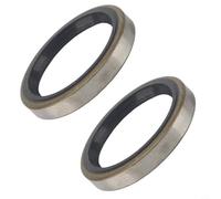 2 piezas de juntas de eje de hélice para Johnson para evinrude reemplazo 334950 777538 18-8367 O L2 M2 engranaje de metal plástico negro anillo de sellado de aceite de arranque motor reparación