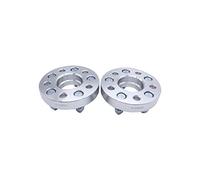 2 piezas de kit de espaciadores forjados centrados en el cubo de 25 m con 10 pernos de lengüeta M12 x 1.5, orificio central de 63.4 mm para FORD FOCUS MK2 MK3 RS ST