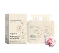 2 piezas de lavado corporal hidratante perfumado, protección de barrera duradera limpieza y refrescante, gel de ducha perfumado lavado corporal hidratante para mujeres y hombres