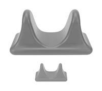 2 Piezas de Liberación de Músculo Psoas Y Masajeador de Tejido Profundo Músculo Psoas Portátil Multifuncional Preciso Ligero Flexor de Cadera Masajeador de Relajación para Tendón de la(Gris)