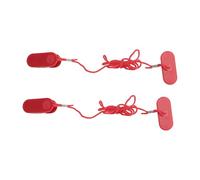 2 Piezas de Llave de Seguridad para Cinta de Correr, Interruptor Universal de Parada de Emergencia magnético para la mayoría de Las máquinas de Carrera, Cerradura de Seguridad Dura