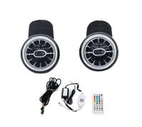 2 Piezas De Luces LED Para Consola Delantera De Coche Reemplazo Salida De Ventilación De CA Turbo Para Benz Clase C W204 2011 2012 2013 Ventilación Aire Acondicionado