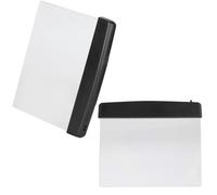 2 piezas de luz de lectura LED, panel de luz de libro plano portátil, protección ocular, marcapáginas, luz de estudio familiar, página de libro, panel de luz para leer libros en la cama por la noche