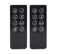 2 piezas de mando a distancia compatible con Bose Solo 5 10 15, compatible con el sistema de sonido Bose Solo TV, compatible con Bose Solo Soundbar Series II y altavoz de TV con baterías