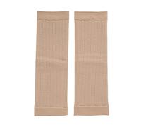 2 Piezas de Manga de Compresión para Pantorrilla, Manga de Soporte de Color de Piel para Reducir el Dolor Muscular Y Relajar las Piernas Cansadas, Calcetines de Viaje para Correr, Senderismo, Fútbol