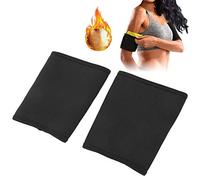 2 piezas de mangas de brazo adelgazantes, compresión elástica de brazo, envolturas de brazo adelgazantes manga de compresión de brazo neopreno envolturas moldeadoras de brazo adelgazante manga(M-M)