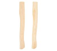 2 piezas de mango de repuesto de madera de nogal para de campamento, mango de, repuesto de mango de de nogal