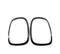 2 piezas de marco de lámpara frontal/trasera, embellecedor de faros delanteros, apto for MINI COOPER F55 F56 F57(Headlight Frame)