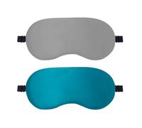 2 Piezas de Máscara para Dormir, Máscara para los Ojos con Correa Ajustable, Antifaz, Máscaras de Seda para Dormir, Máscara Suave para Dormir, Máscara para los Ojos con Correa Ajustable