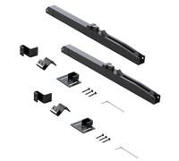 2 piezas de mecanismo de cierre suave para puerta de granero, amortiguador de resorte fácil de instalar