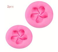 2 Piezas de Molde de Silicona Floral Multifuncional para DIY, Ideal para Hacer Velas, Resina Epoxi, Jabón Artesanal, Arcilla y Decoraciones de Yeso, para Halloween, Navidad y Decoraciones Festivas