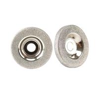 2 piezas de muela de diamante de copa de 2"/50 mm, accesorios for rectificadora, herramienta de rectificado rotativa for fresa de esmeril 150/180/320#(320)