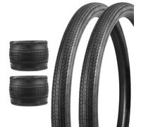 2 piezas de neumáticos para bicicleta MEGHNA 700x35C - Neumáticos de alta calidad para bicicleta de ciudad, carretera y gravel - Cubiertas de 35-622 - Ideal para ruedas de 700C (65-90 PSI)