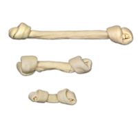 2 piezas de Nobby White'n Tasty nudos de masticar 20-22 cm, 2 x 150 g
