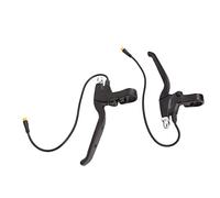 2 Piezas De Palancas De Freno De Bicicleta Eléctrica, 1 Par De Palancas De Freno Electrónicas Impermeables Izquierda Y Derecha Juego De Manijas De Freno De Interfaz Impermeable De Cable De 32 Cm Para
