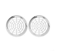 2 piezas de pantalla de polvo e insectos para conducto de escape de CA portátil de 130/150 mm, protección contra desechos e insectos para ventilación portátil de aire acondicionado (130 mm)