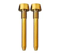 2 piezas de pasador de retención de pastilla de freno de bicicleta, pernos de pinza de freno, conector de clavija Compatible con componentes de pestillo de tornillo de bicicleta MAGURA MT2/4/5/6/8(GOL