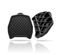 2 piezas de pedales placa para pedales de clic Shimano SPD-SL, adaptador que cambia los pedales de clic a planos, plástico técnico PA612 + fibra de vidrio GF10, que tiene tanto dureza como resistencia