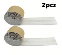 2 Piezas de Pegatina Autoadhesiva para Pared y Techo, Moldura Decorativa con Relieve, Líneas Adhesivas para Base, Papel Tapiz Espumado Fácil de Colocar