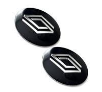 2 piezas de pegatinas de 56 mm, 60 mm, 65 mm, compatibles con el estilo de automóviles Renault. Para tuning de automóviles, tapacubos, tapas protectoras, etc. Adhesivo con emblema. (56 mm)