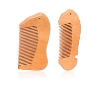 2 Piezas De Peine De Madera, Peinado, Peine De Colores Sólidos Simples, Peine Reutilizable, Peine De Viaje Conveniente, Peinado Y Accesorios Para Peluquería.