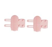 ＡＷＨＡＯ 2 Piezas de peines de Masaje para el Cuidado Personal de Gatos, para Hacer cosquillas a Mascotas, Peine para Hacer cosquillas más Suave, Rosa