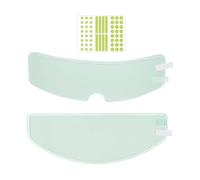 2 Piezas De Película Anti-Fog Y 1 Pieza De Pegatina Reflectante, Pegatina De Lente De Casco, Pegatina del Logotipo Nocturno, Decoración del Casco.