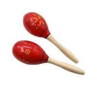 2 piezas de percusión manual textura de madera natural que crea un tono único para fines educativos y actuaciones alegres herramienta de música para la infancia