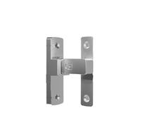 2 piezas de pestillo de seguridad for interiores, sin perforación, for puerta corrediza de baño, con hebilla y cierre a presión. Para Puerta(90-Red)
