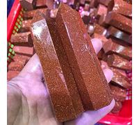 2 piezas de piedras preciosas naturales, punto de arenisca azul y roja, arena dorada, cristal de cuarzo, varitas de piedra, accesorios decorativos for la casa, modernos for decoración, generador de pi