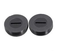 2 piezas de plástico negro de carbono cepillo titular tapa para amoladora angular taladro eléctrico herramienta rotativa accesorios motor cubierta de repuesto 13-22 mm (22 mm)