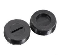 2 piezas de plástico negro de carbono cepillo titular tapa para amoladora angular taladro eléctrico herramienta rotativa accesorios motor cubierta de repuesto 13-22 mm (18 mm)