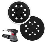 2 Piezas de Plato de Lijado 125mm 8 Agujeros, Repuesto Compatible con para Bosch GEX 125-1 A para PEX 220 A para ROS20 para GEX12V-5N para GEX18V-5N, Base Excéntrica 5 Pulgadas para Discos Abrasivos