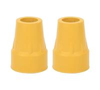 2 Piezas de Puntas de Bastón Antideslizantes, Tapa de Muleta Antideslizante, Amortiguadores de Goma Amortiguadores para Bastón, Reemplazo de Accesorio de Bastón, Accesorios de Bastón