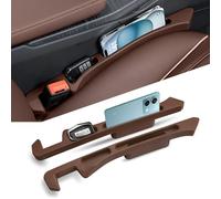 2 Piezas de Relleno para Huecos de Asientos de Coche para Audi S1 S3 S5 S6 S7 S8 8V B9 8T F5 C7 C8 D4, (Normal/marrón)