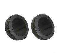 2 piezas de repuesto de ruedas de parrilla de barbacoa de 6 pulgadas, rodillos de plástico compatibles con parrillas de gas Charbroil, diámetro exterior de 152 mm para un rodamiento suave (cubierta de