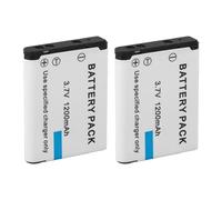 2 Piezas de Repuesto para Batería EN EL19 para Cámara Réflex Digital Coolpix A100 S32 S100 S3200 S3300 S3400 S3700 S4100 S4200, 3,7 V 1200 MAh