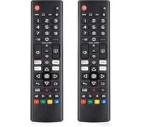 2 piezas de repuesto para LG TV, mando a distancia universal compatible con todos los controles remotos LG LCD LED OLED UHD HDTV 3D 4K Smart TV
