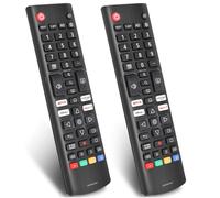 2 piezas de repuesto para mando a distancia LG Smart TV, AKB76037601, mando a distancia universal compatible con todos los LG LED, OLED, LCD, webOS, 4K, 8K UHD, HDTV, HDR Smart TVs
