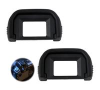 2 piezas de repuesto para ocular compatible con Canon EF ocular protección de visor de repuesto, funda ocular suave, accesorios para cámara digital EOS, 300D 350D 400D 450D 500D 550D 600D 1000D