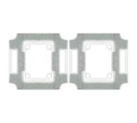 2 piezas de repuesto para ventana ECOVACS WINBOT W3 Omni | Conjunto de paño de fregona con soporte de soporte, almohadilla de microfibra para fregona, instalación sin herramientas