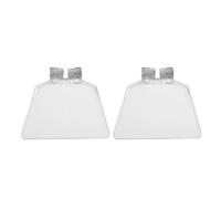 2 piezas de repuesto transparentes para amoladora de banco, 2 piezas de repuesto de plástico que pueden prevenir eficazmente la deformación. El diseño es razonable