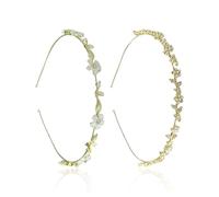 2 Piezas De Revisión De Flores, Elees Joyas De Cabeza De Boda, Accesorios Retro Para El Cabello, Adecuados Para Atuendos Diarios, Fiestas Y Fiestas.