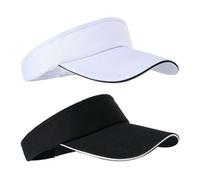 2 Piezas De Sombrero De Sol, Sombrero De Sol Simple Y Versátil, Suministros De Protección Solar Al Aire Libre, Accesorios De Ropa, Adecuados Para Golf, Tenis Y Pesca.