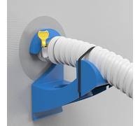 2 piezas de soporte para mangueras de piscina, soporte para tuberías de piscina, para tuberías de 26 mm a 38 mm, compatible con piscinas Intex y Bestway.