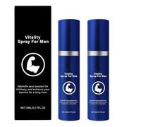 2 Piezas de Spray Corporal Suave | Sin Fragancia y No Irritante para una Sensación de Comodidad | Para el Cuidado Personal Diario