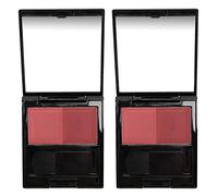 2 piezas de Stagenius Blush Blush Palette Makeup Blush Powder Shadow Cosméticos de dos tonos Cara Blush Contour Blush Maquillaje Natural(04)