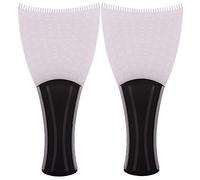 2 piezas de tabla de colorear color crema para el cabello panel de tintura de silicona para el cabello que cambia de color herramienta de peluquería suministros